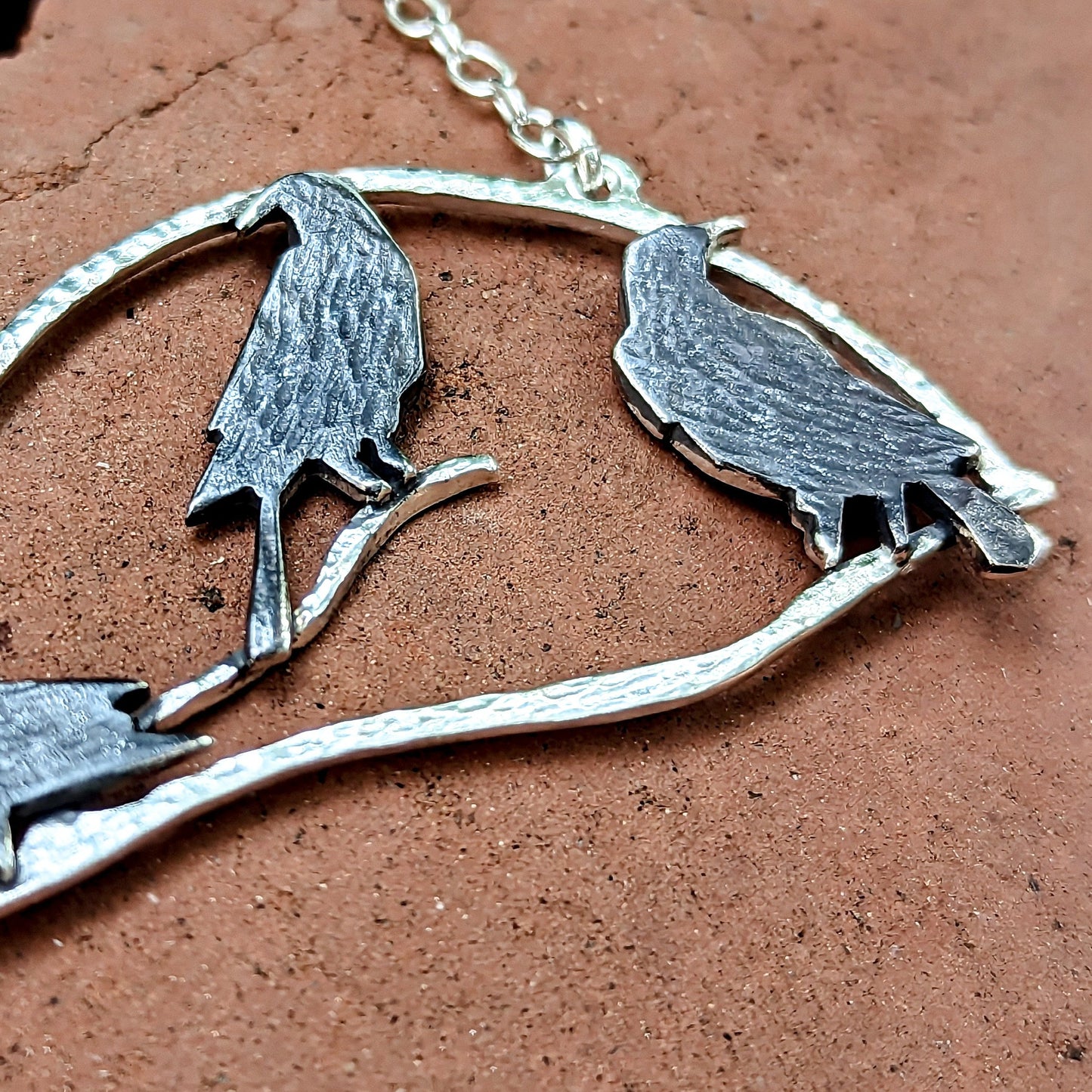 Murder of Crows Pendant